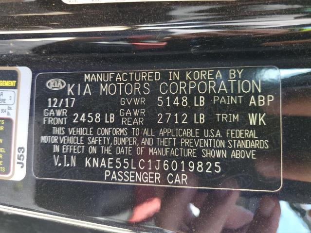 Photo 10 from auction – 2018 KIA STINGER GT with VIN KNAE55LC1J6019825