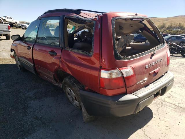 Photo 3 from auction – 2002 SUBARU FORESTER L with VIN JF1SF63582H751097