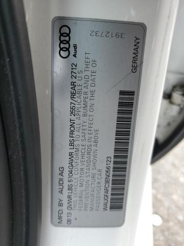 Photo 10 from auction – 2014 AUDI A6 PREMIUM with VIN WAUGFAFC3EN056123