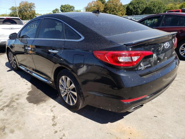 Photo 3 from auction – 2017 HYUNDAI SONATA SPO with VIN 5NPE34AF0HH563264