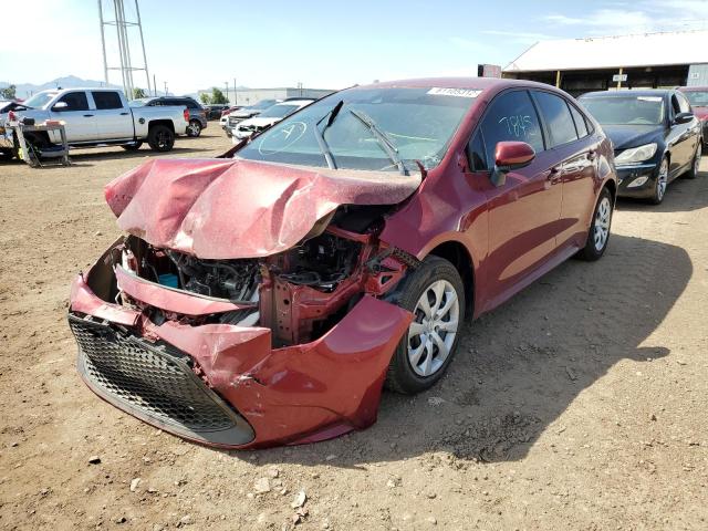Photo 2 from auction – 2022 TOYOTA COROLLA LE with VIN 5YFEPMAE2NP296414