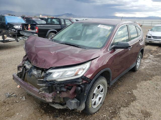 Photo 2 from auction – 2015 HONDA CR-V LX with VIN 5J6RM4H37FL090105