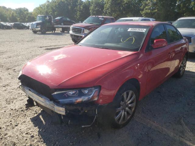 Photo 2 from auction – 2014 AUDI A4 PREMIUM with VIN WAUDFAFL2EA075711