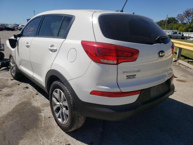 Photo 3 from auction – 2016 KIA SPORTAGE L with VIN KNDPBCAC4G7820036