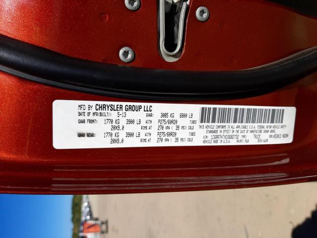 Photo 10 from auction – 2013 RAM 1500 SPORT with VIN 1C6RR7HTXDS682732