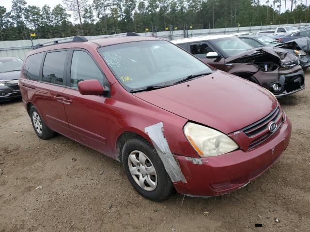 KIA SEDONA EX 2007 with VIN KNDMB233476179051 - Photo from auction