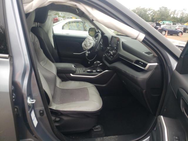 Photo 5 from auction – 2021 TOYOTA HIGHLANDER with VIN 5TDBZRBH0MS086659