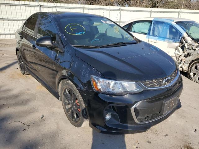 CHEVROLET SONIC PREM 2019 with VIN 1G1JF5SBXK4114624 - Photo from auction
