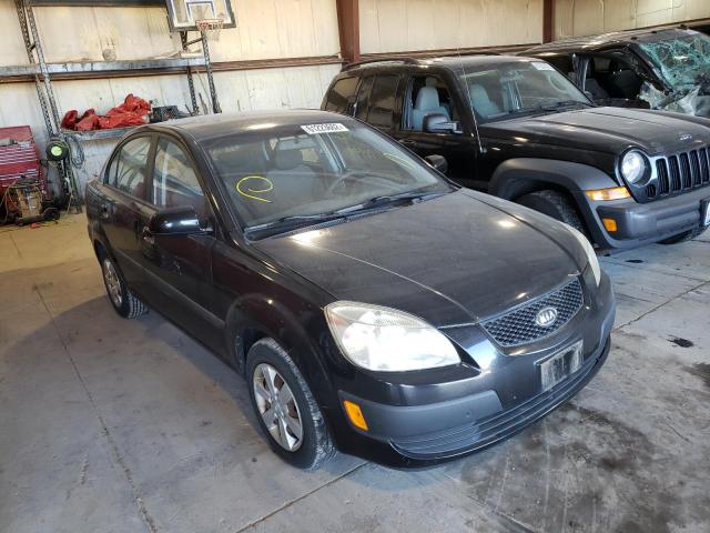 KIA RIO BASE 2008 with VIN KNADE123686304181 - Photo from auction