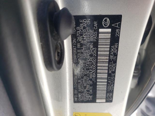 Photo 10 from auction – 2004 LEXUS ES 330 with VIN JTHBA30G045012063