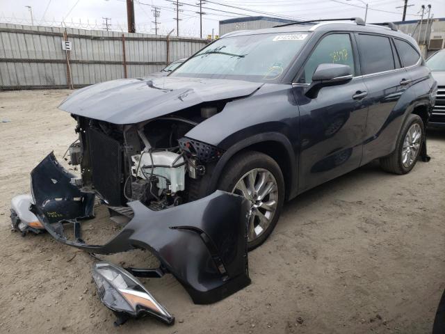 Photo 2 from auction – 2020 TOYOTA HIGHLANDER with VIN 5TDYZRAH2LS007423
