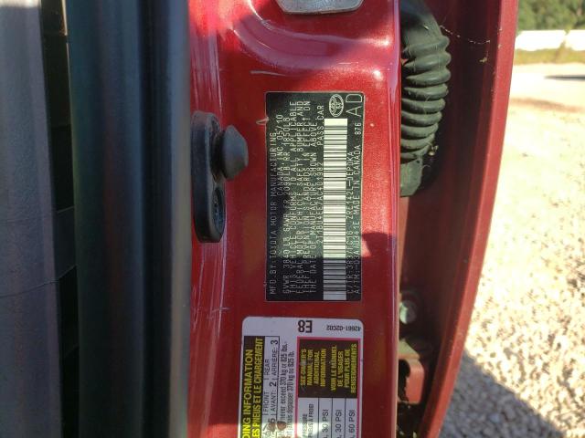 Photo 10 from auction – 2010 TOYOTA COROLLA BA with VIN 2T1BU4EE7AC401982
