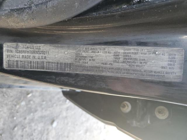 Photo 10 from auction – 2021 RAM 1500 LIMIT with VIN 1C6SRFHT6MN520011