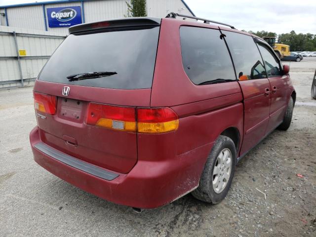 Photo 4 from auction – 2002 HONDA ODYSSEY EX with VIN 2HKRL18622H545958