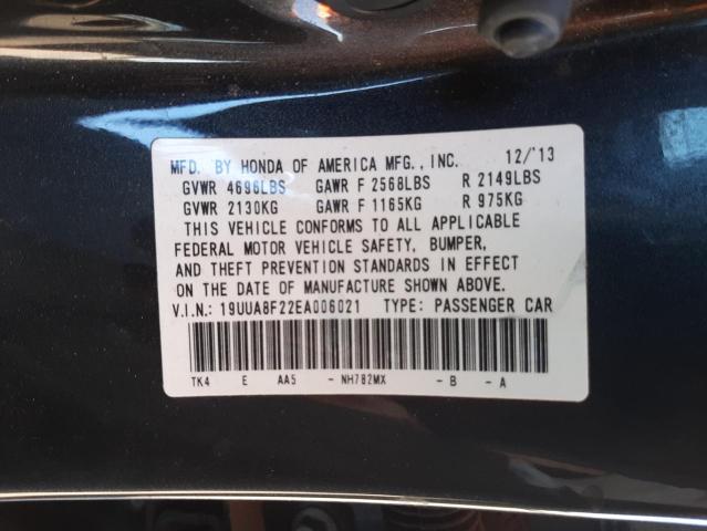 Photo 10 from auction – 2014 ACURA TL with VIN 19UUA8F22EA006021