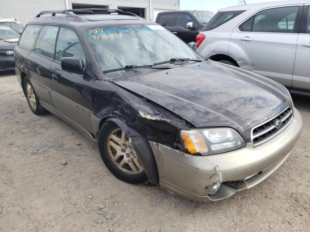 SUBARU LEGACY OUT 2002 with VIN 4S3BH686227607721 - Photo from auction