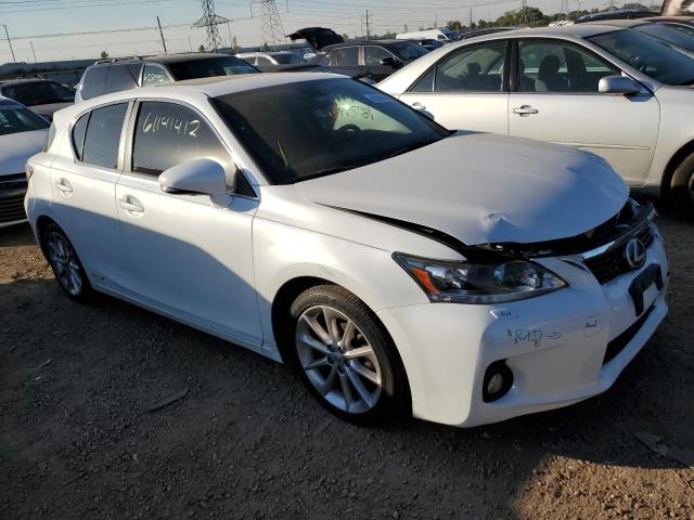 LEXUS CT 200 2012 with VIN JTHKD5BH9C2113028 - Photo from auction