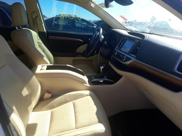 Photo 5 from auction – 2017 TOYOTA HIGHLANDER with VIN 5TDDZRFH1HS359388