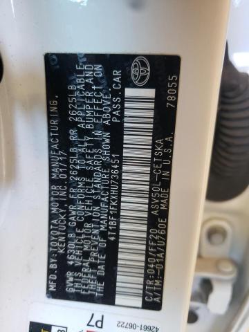 Photo 10 from auction – 2017 TOYOTA CAMRY LE with VIN 4T1BF1FKXHU736451