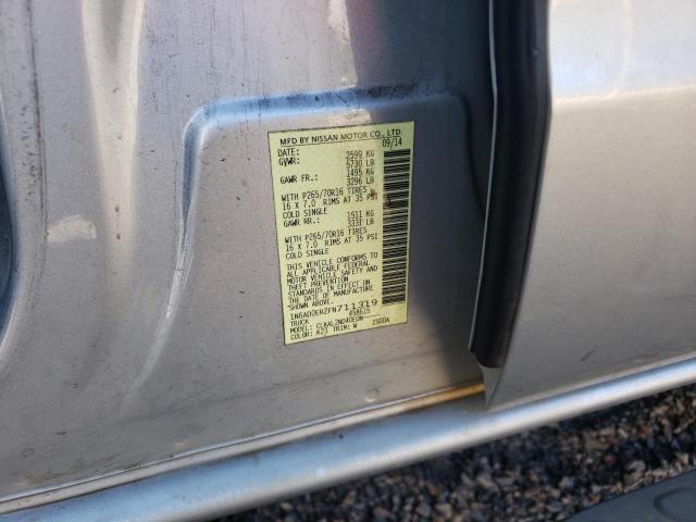 Photo 10 from auction – 2015 NISSAN FRONTIER S with VIN 1N6AD0ER2FN711319