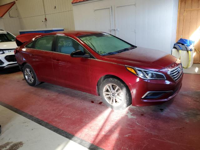 HYUNDAI SONATA SE 2016 with VIN 5NPE24AF7GH334596 - Photo from auction