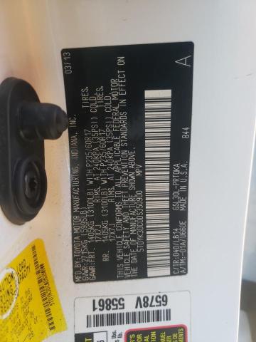 Photo 10 from auction – 2013 TOYOTA SIENNA XLE with VIN 5TDYK3DC0DS350900