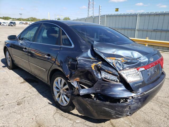 Photo 3 from auction – 2006 HYUNDAI AZERA SE with VIN KMHFC46F76A058416