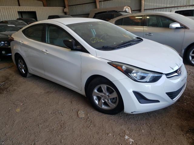 HYUNDAI ELANTRA SE 2014 with VIN 5NPDH4AE5EH511368 - Photo from auction