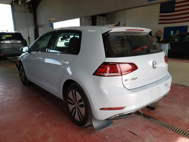 Photo 3 from auction – 2017 VOLKSWAGEN E-GOLF SE with VIN WVWKR7AU9HW954764
