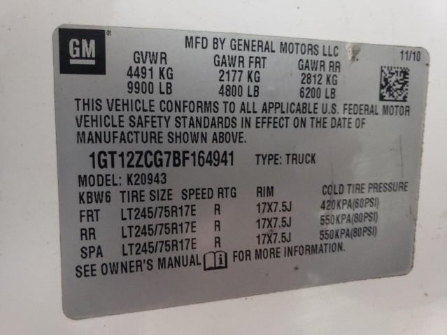 Photo 10 from auction – 2011 GMC SIERRA K25 with VIN 1GT12ZCG7BF164941