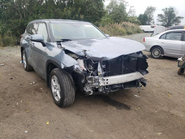 TOYOTA HIGHLANDER 2021 with VIN 5TDBZRBH0MS086659 - Photo from auction