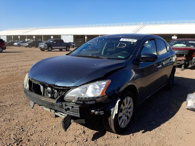 Photo 2 from auction – 2013 NISSAN SENTRA S with VIN 3N1AB7AP8DL722573