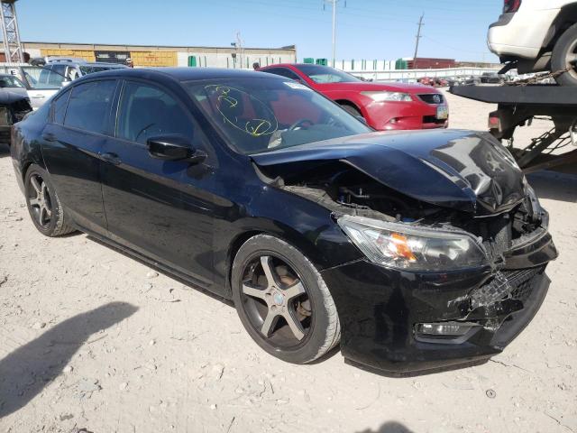 HONDA ACCORD SPO 2015 with VIN 1HGCR2E53FA009427 - Photo from auction