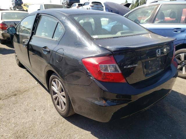 Photo 3 from auction – 2012 HONDA CIVIC EXL with VIN 19XFB2F96CE348693