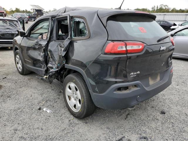 Photo 3 from auction – 2016 JEEP CHEROKEE S with VIN 1C4PJMAB2GW214014