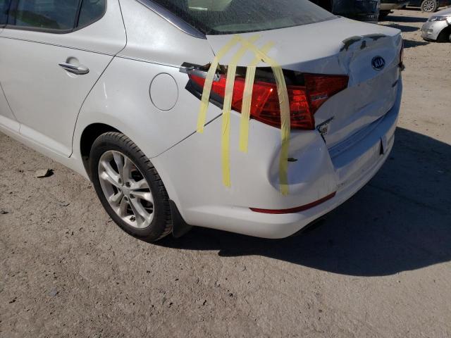 Photo 9 from auction – 2012 KIA OPTIMA EX with VIN 5XXGN4A7XCG073690