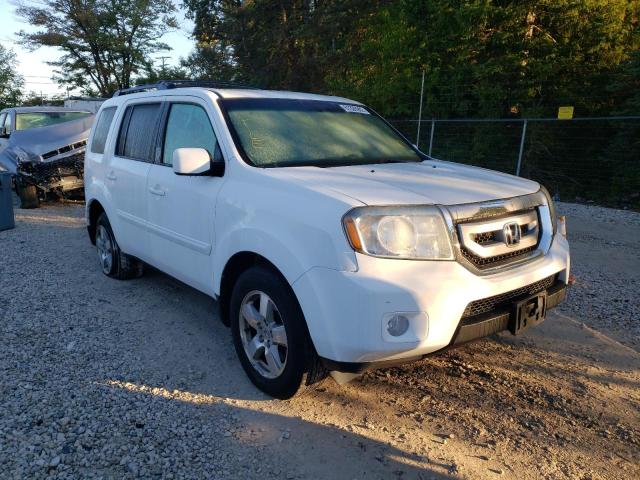 HONDA PILOT EX 2011 with VIN 5FNYF4H46BB082787 - Photo from auction