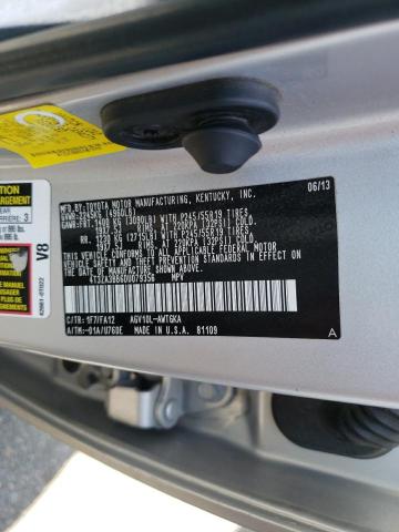 Photo 10 from auction – 2013 TOYOTA VENZA LE with VIN 4T3ZA3BB6DU079356