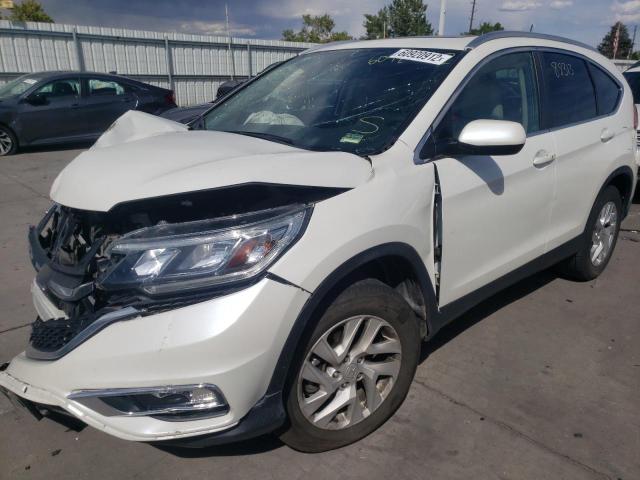 Photo 2 from auction – 2016 HONDA CR-V EXL with VIN 5J6RM4H74GL052383