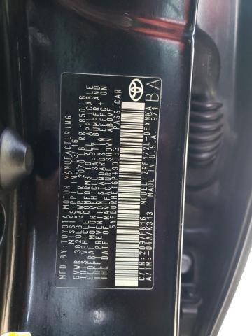 Photo 10 from auction – 2016 TOYOTA COROLLA L with VIN 5YFBURHE1GP490563