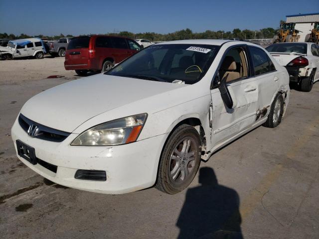 Photo 2 from auction – 2007 HONDA ACCORD SE with VIN JHMCM56307C021454