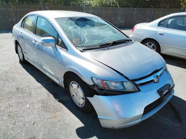 Photo 1 from auction – 2007 HONDA CIVIC HYBR with VIN JHMFA36277S027744