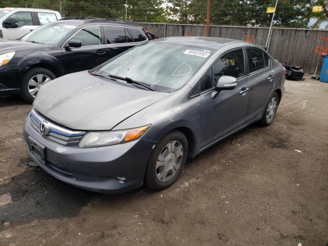 Photo 2 from auction – 2012 HONDA CIVIC HYBR with VIN JHMFB4F35CS007434