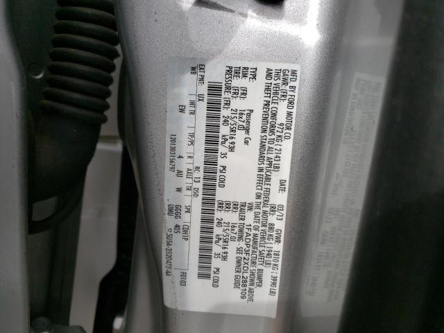 Photo 10 from auction – 2013 FORD FOCUS SE with VIN 1FADP3F2XDL288109