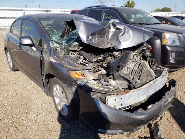 HONDA CIVIC EXL 2012 with VIN 19XFB2F98CE323942 - Photo from auction
