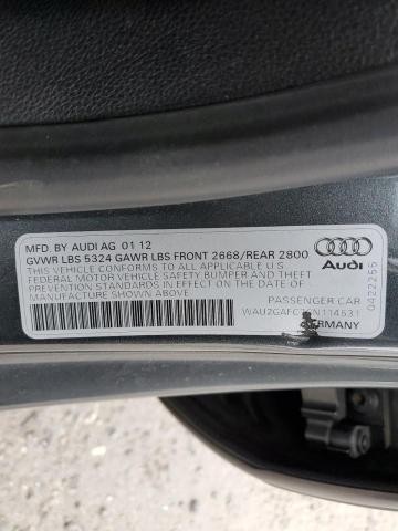 Photo 10 from auction – 2012 AUDI A7 PRESTIG with VIN WAU2GAFC7CN114531