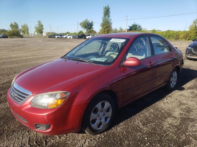 Photo 2 from auction – 2009 KIA SPECTRA EX with VIN KNAFE221295649700