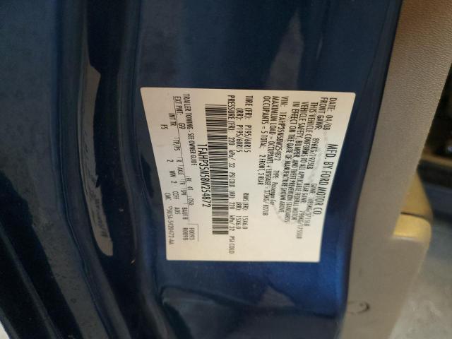 Photo 10 from auction – 2008 FORD FOCUS SE with VIN 1FAHP35N58W254872