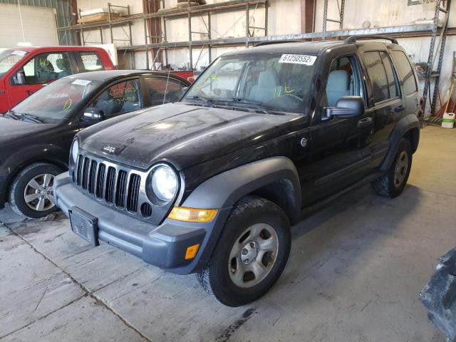 Photo 2 from auction – 2007 JEEP LIBERTY SP with VIN 1J4GL48K97W626909