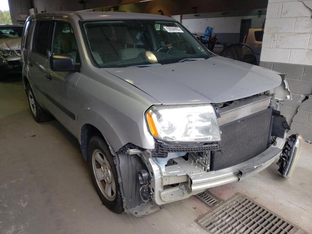 HONDA PILOT LX 2013 with VIN 5FNYF3H28DB020352 - Photo from auction